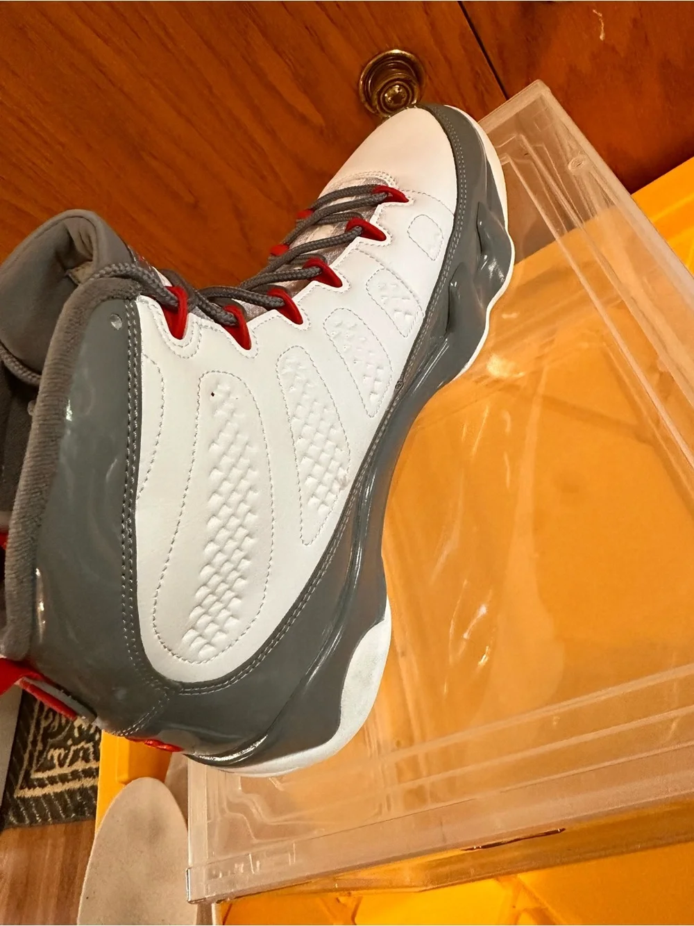 Size 13 - Jordan 9 Retro Mid Fire Red ($200 in market)